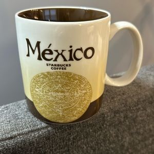 Starbucks Mexico Large Coffee Cup Mug 16 Oz